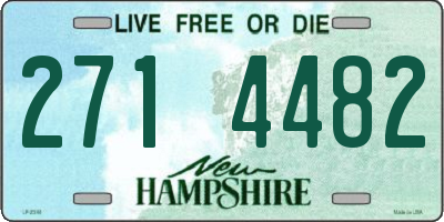NH license plate 2714482