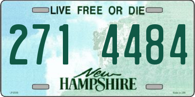 NH license plate 2714484