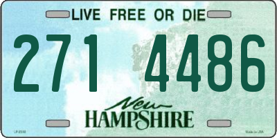 NH license plate 2714486