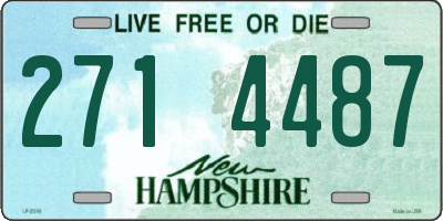 NH license plate 2714487