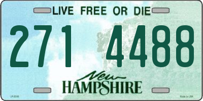 NH license plate 2714488