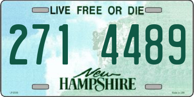 NH license plate 2714489