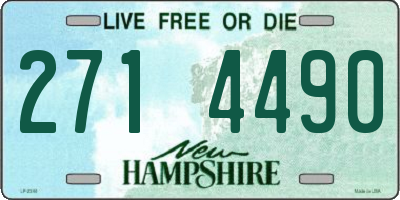 NH license plate 2714490