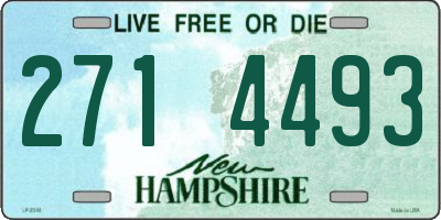 NH license plate 2714493