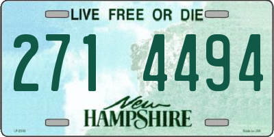 NH license plate 2714494