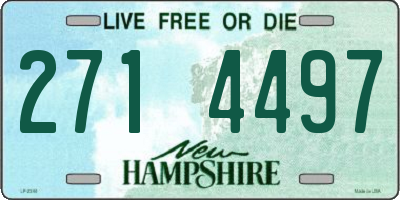 NH license plate 2714497