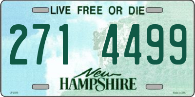 NH license plate 2714499