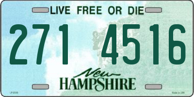 NH license plate 2714516
