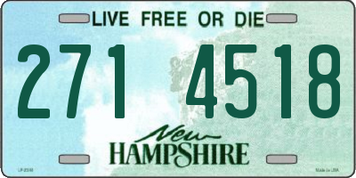 NH license plate 2714518