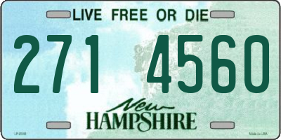 NH license plate 2714560