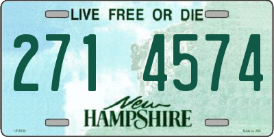 NH license plate 2714574