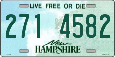 NH license plate 2714582