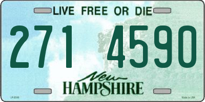 NH license plate 2714590
