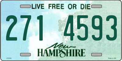 NH license plate 2714593