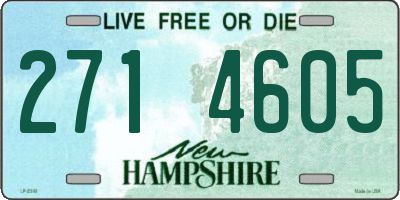 NH license plate 2714605