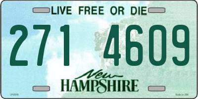 NH license plate 2714609