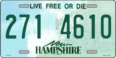 NH license plate 2714610