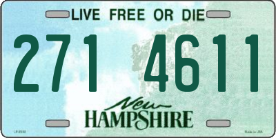 NH license plate 2714611