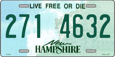 NH license plate 2714632