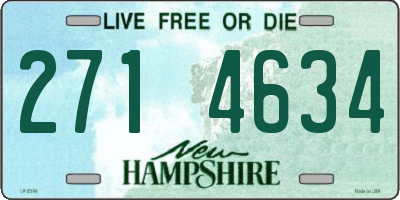 NH license plate 2714634