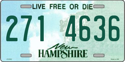 NH license plate 2714636