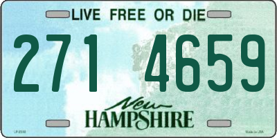 NH license plate 2714659