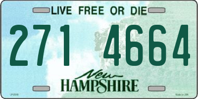 NH license plate 2714664
