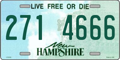 NH license plate 2714666