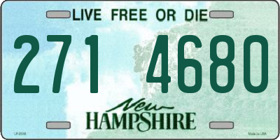 NH license plate 2714680