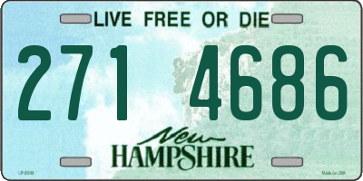 NH license plate 2714686