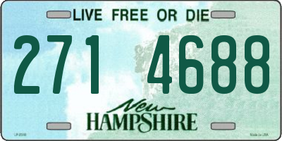 NH license plate 2714688