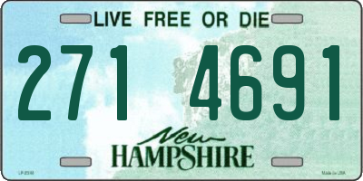 NH license plate 2714691
