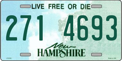 NH license plate 2714693