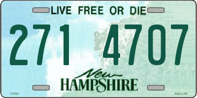 NH license plate 2714707