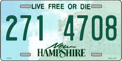 NH license plate 2714708