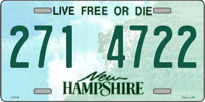 NH license plate 2714722