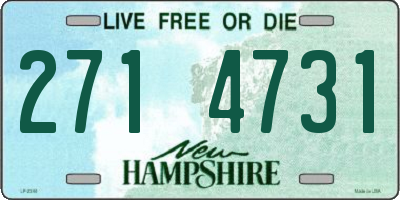 NH license plate 2714731