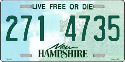 NH license plate 2714735