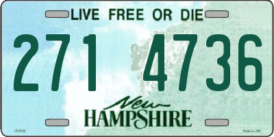 NH license plate 2714736