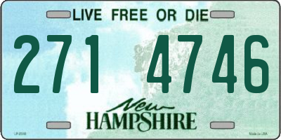 NH license plate 2714746
