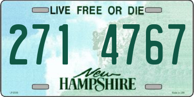 NH license plate 2714767