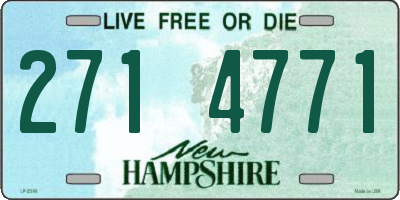 NH license plate 2714771