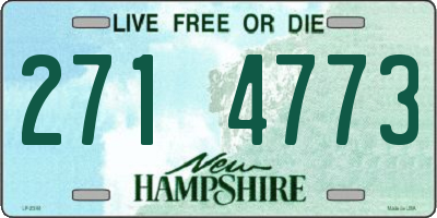 NH license plate 2714773