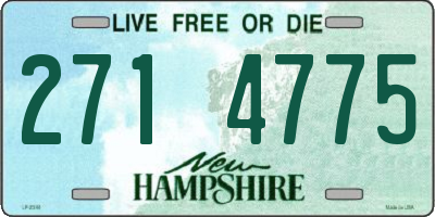 NH license plate 2714775