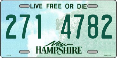 NH license plate 2714782