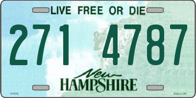 NH license plate 2714787