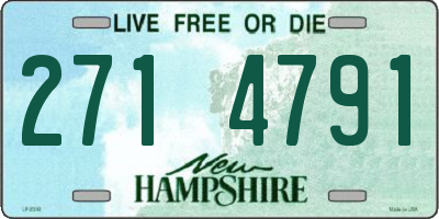 NH license plate 2714791