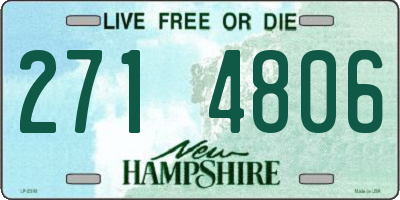 NH license plate 2714806