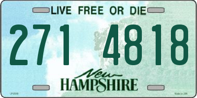 NH license plate 2714818