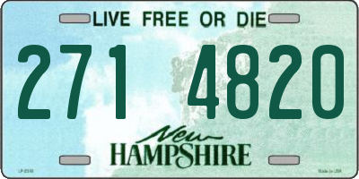NH license plate 2714820